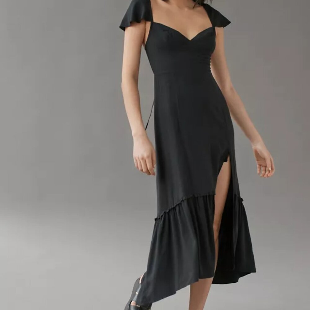 Urban Outfitters Dress Siren Strappy Back Midi Dress - Large - NWOT